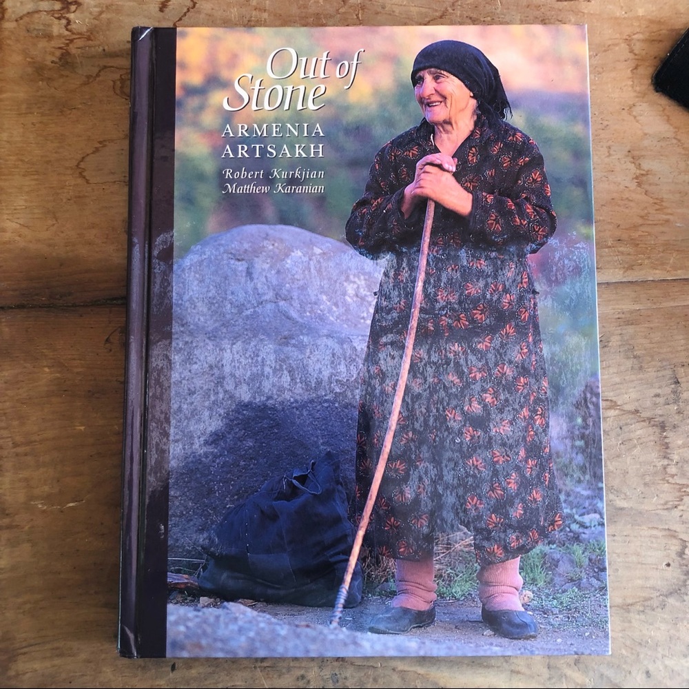OUT OF STONE ARMENIA & ARTSAKH Hardcover Pictorial Coffee Table Book